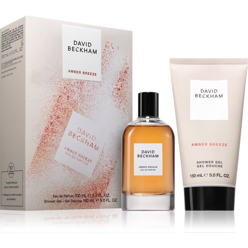 David Beckham Amber Breeze gift set for men 2 pc