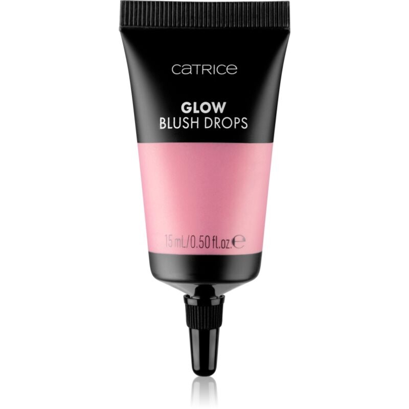Catrice Glow Blush Drops liquid blusher shade 020 Barely Rose 15 ml
