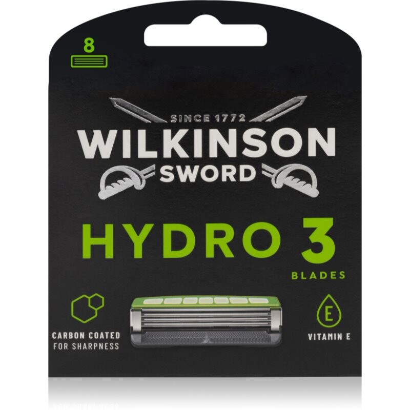 Wilkinson Sword Hydro3 Blades spare heads 8 pc