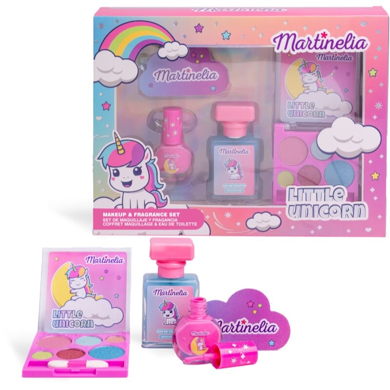 Martinelia Little Unicorn Makeup & Fragrance gift set for children