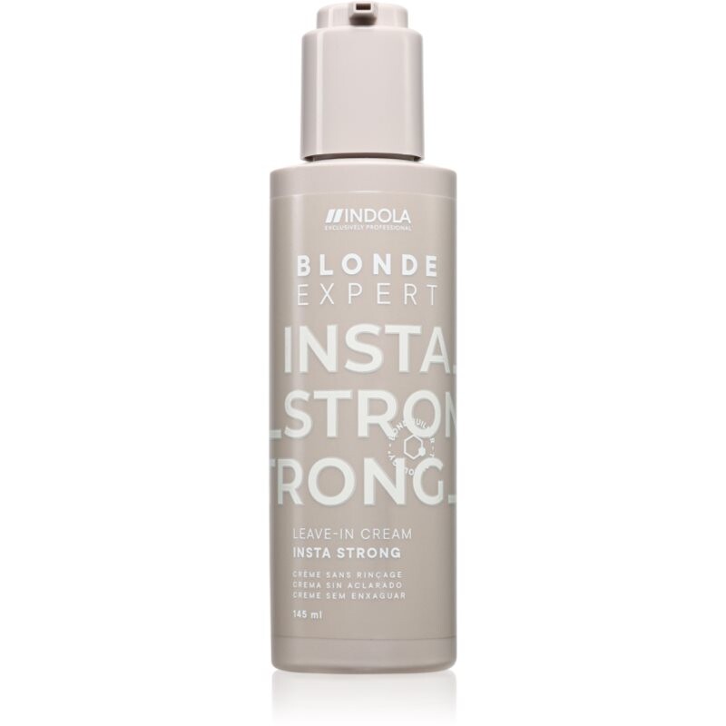 Indola Blond Expert Insta Strong leave-in cream for blonde hair 145 ml
