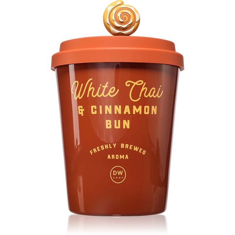 DW Home Cup Of Joe White Chai & Cinnamon Bun scented candle 907 g