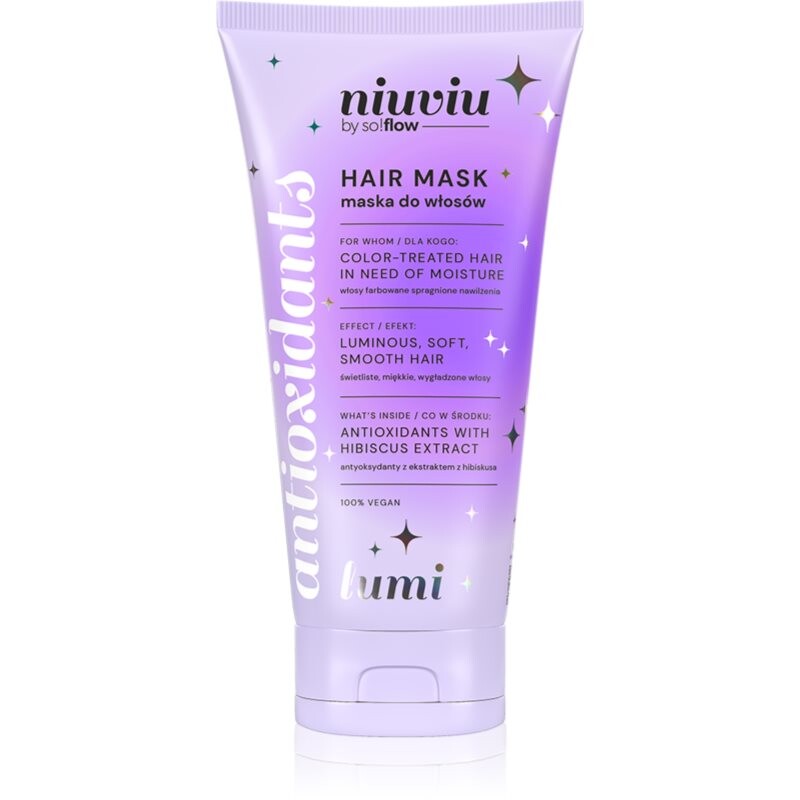so!flow LUMI Hair Mask With Antioxidants nourishing mask for colour-treated hair 200 ml