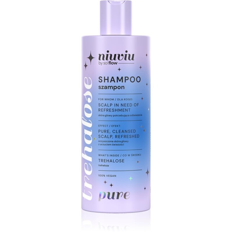 so!flow PURE Deeply Cleansing Hair Shampoo With Trehalose purifying shampoo for oily scalp 300 ml