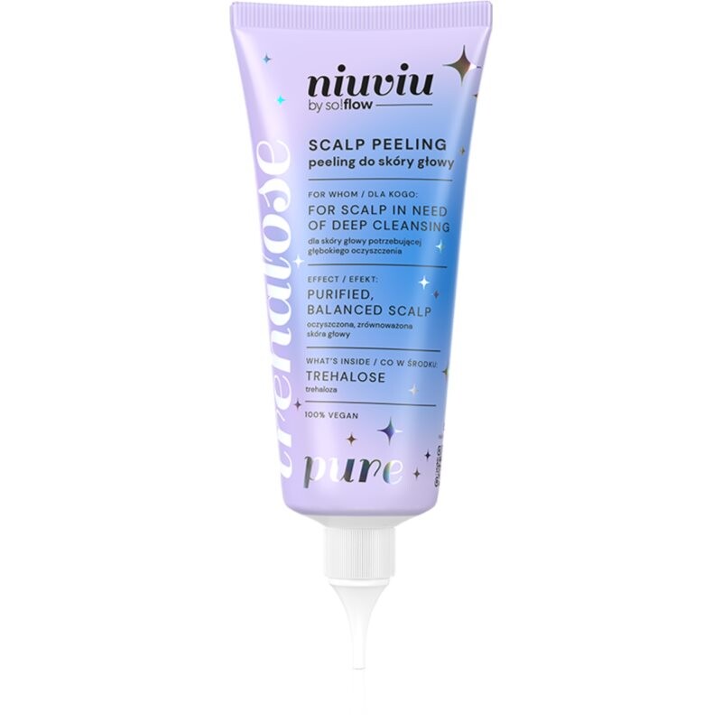 so!flow PURE Deeply Cleansing Scalp Peeling With Trehalose scalp scrub 100 ml