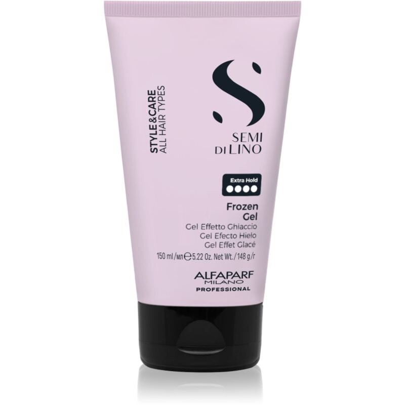 Alfaparf Milano Semi di Lino Style&Care Frozen gel styling gel with extra strong hold 150 ml