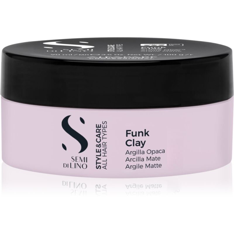 Alfaparf Milano Semi di Lino Style&Care Funk Clay modelling clay for definition and shape 90 ml