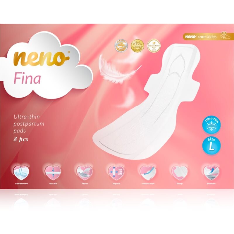 NENO Fina maternity pads size L Ultra-thin 8 pc