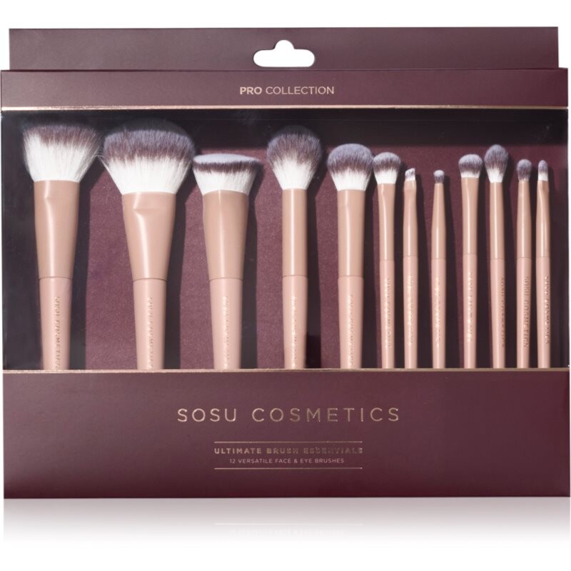 SOSU Cosmetics Ultimate Brush Essentials brush set