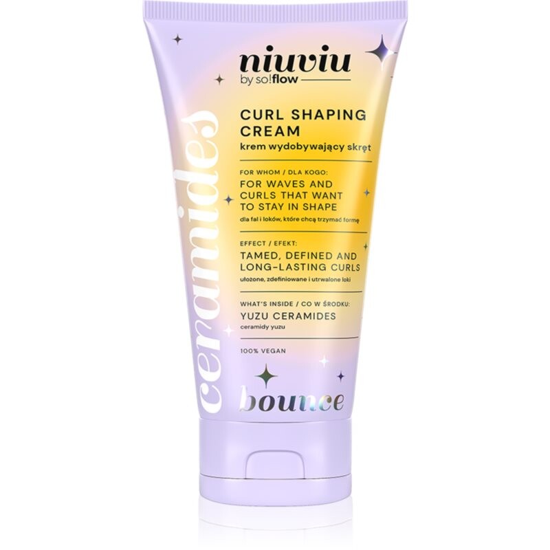 so!flow BOUNCE Curl Shaping Cream With Ceramides styling cream for curl definition 150 ml