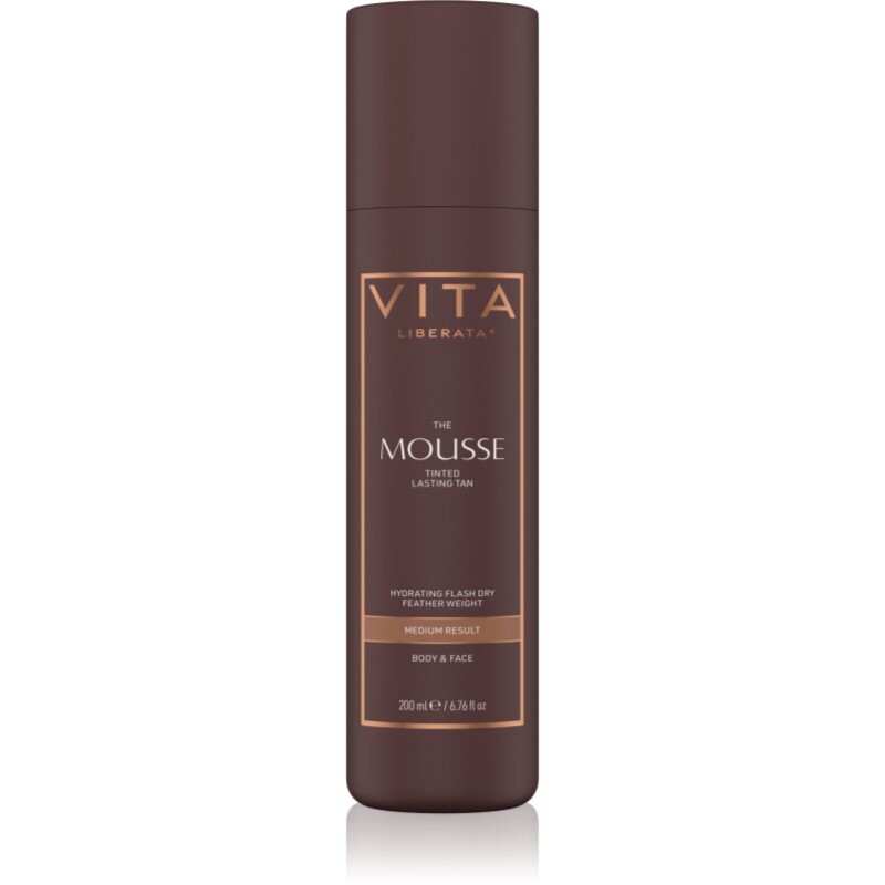 Vita Liberata Tanning Mousse Tinted self-tanning mousse for the body shade Medium 200 ml