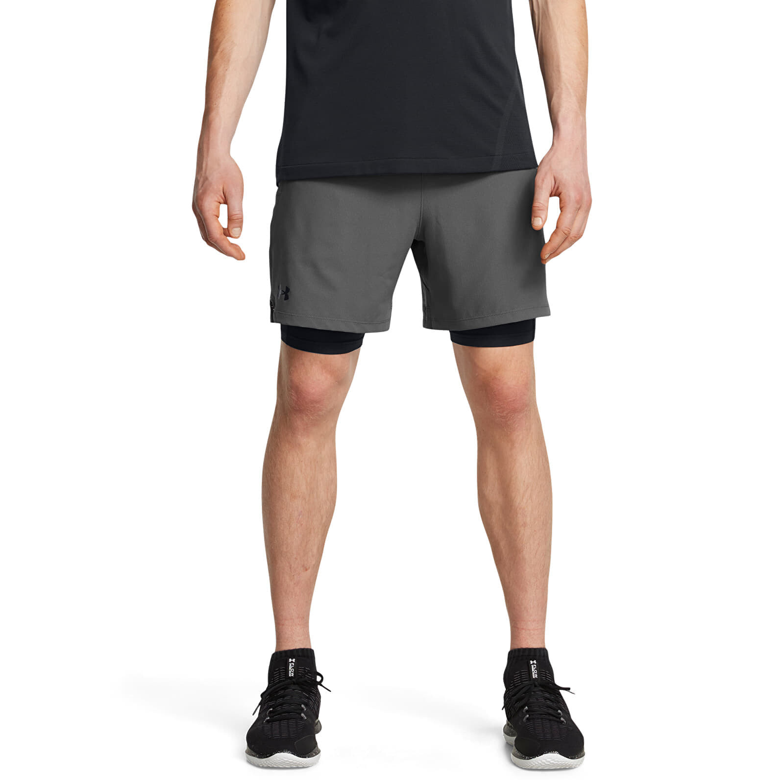 Shorts Under Armour Vanish Woven 2In1 Sts Gray M