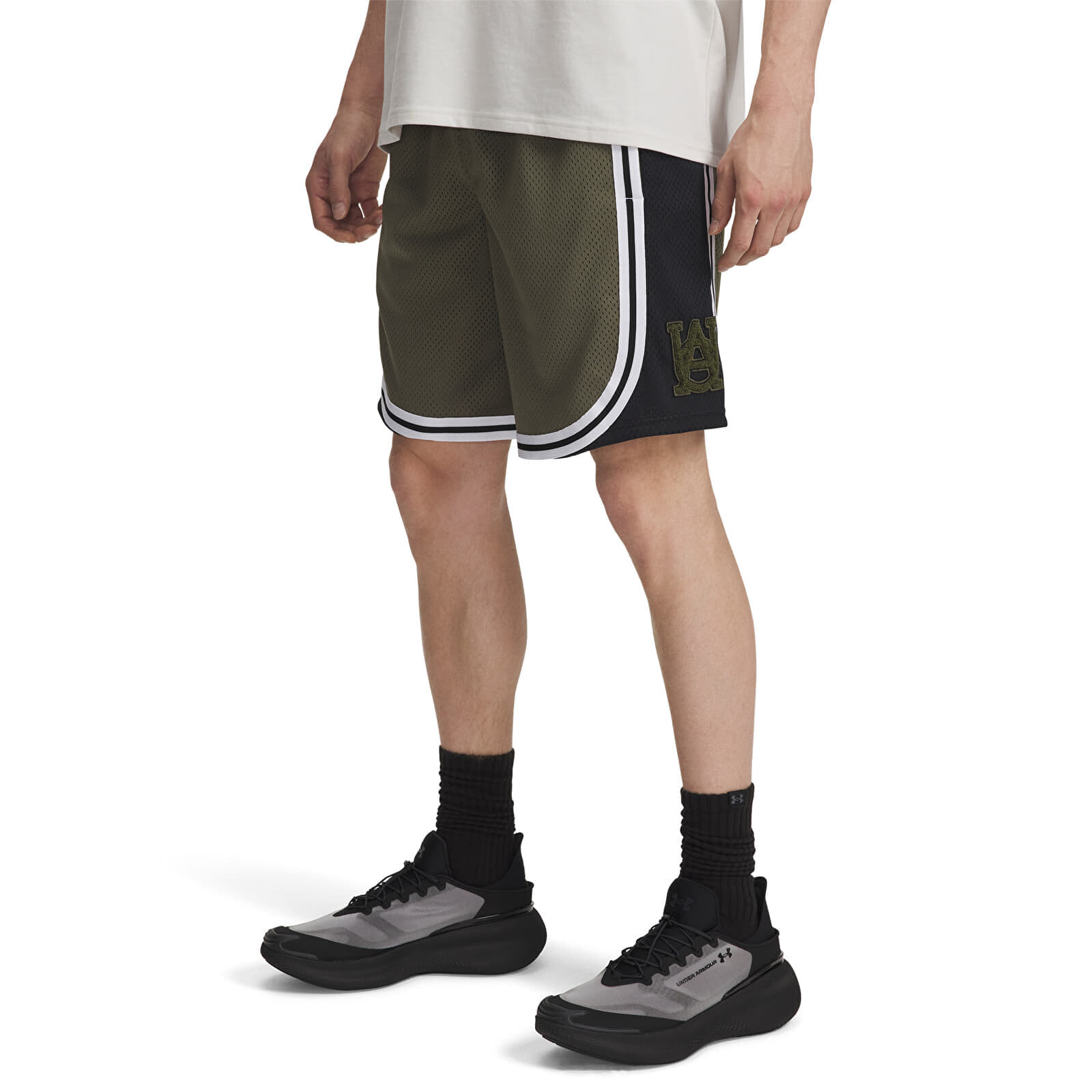 Shorts Under Armour M Courtside Short Green L
