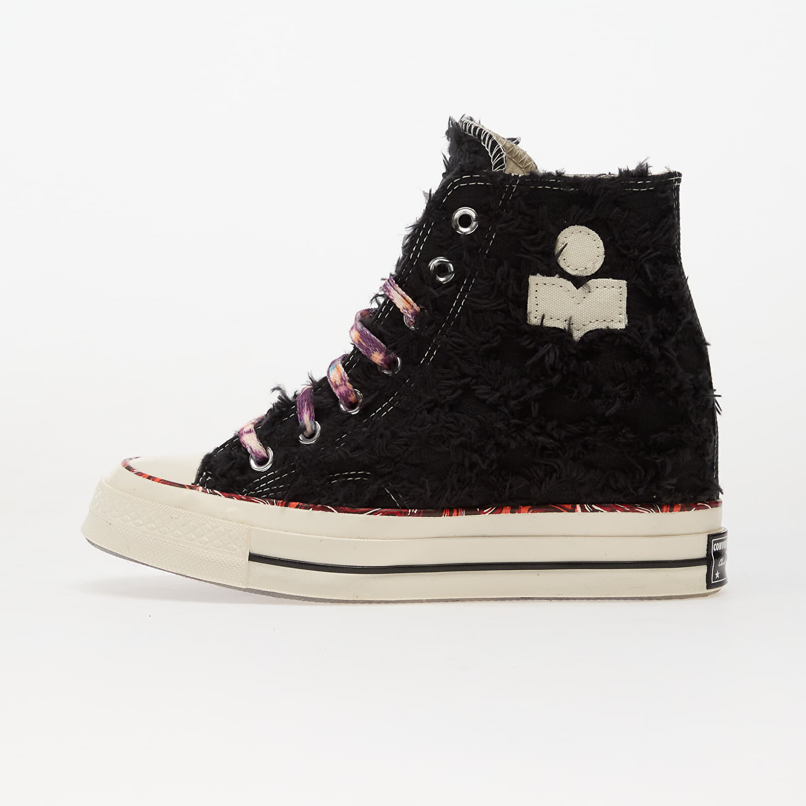 Sneakers Converse Chuck 70 Internal Wedge Raven/ Egret/ Red UK 5