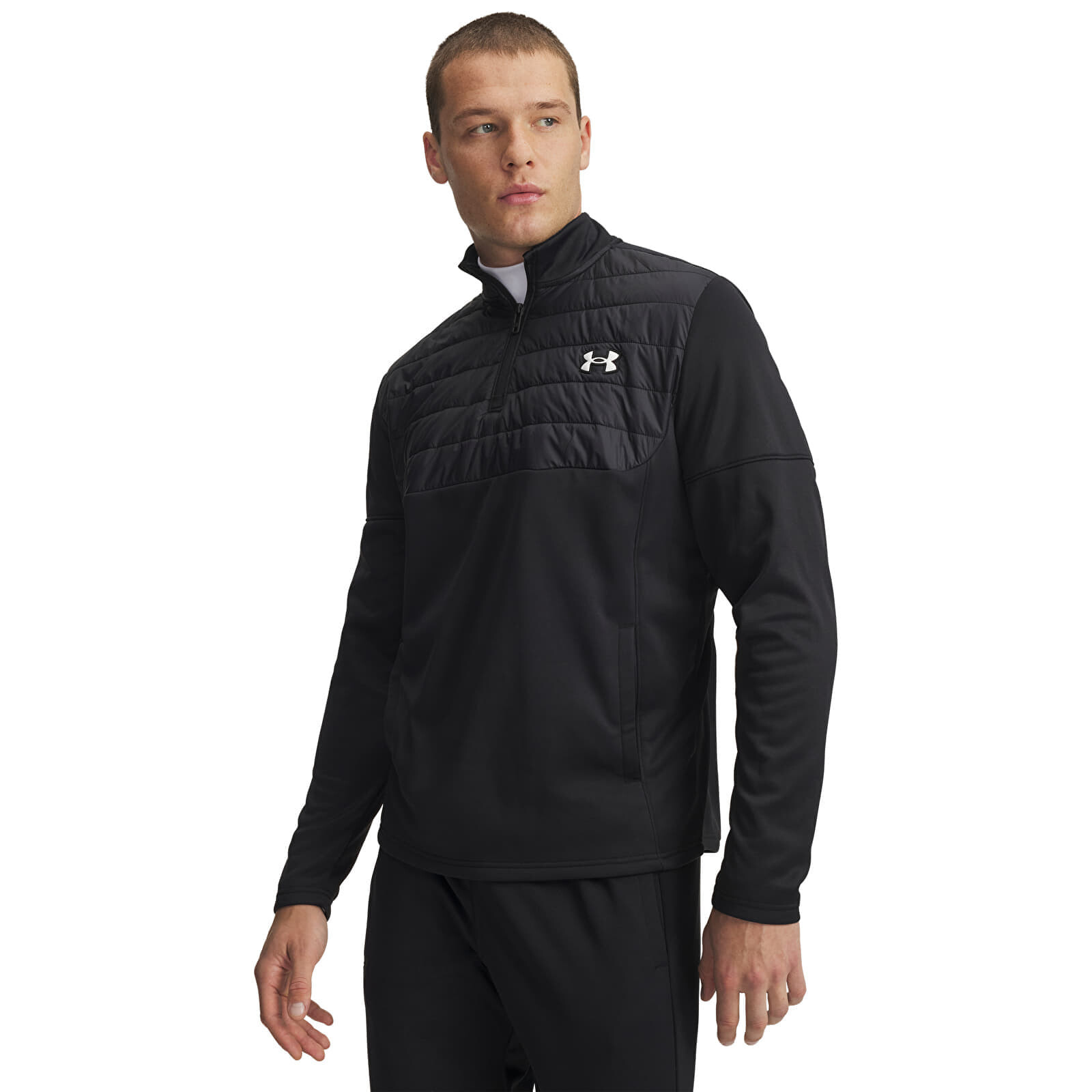 Sweatshirt Under Armour Armour Flc Pro Utility Qz Black XXXL