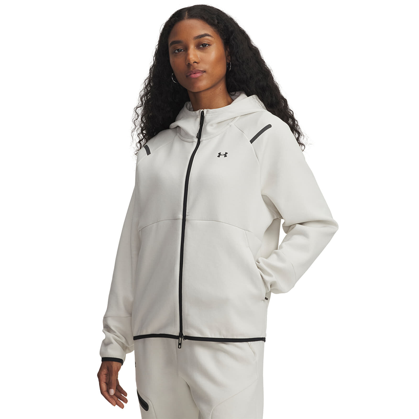 Sweatshirt Under Armour Unstoppable Fleece Fz White M