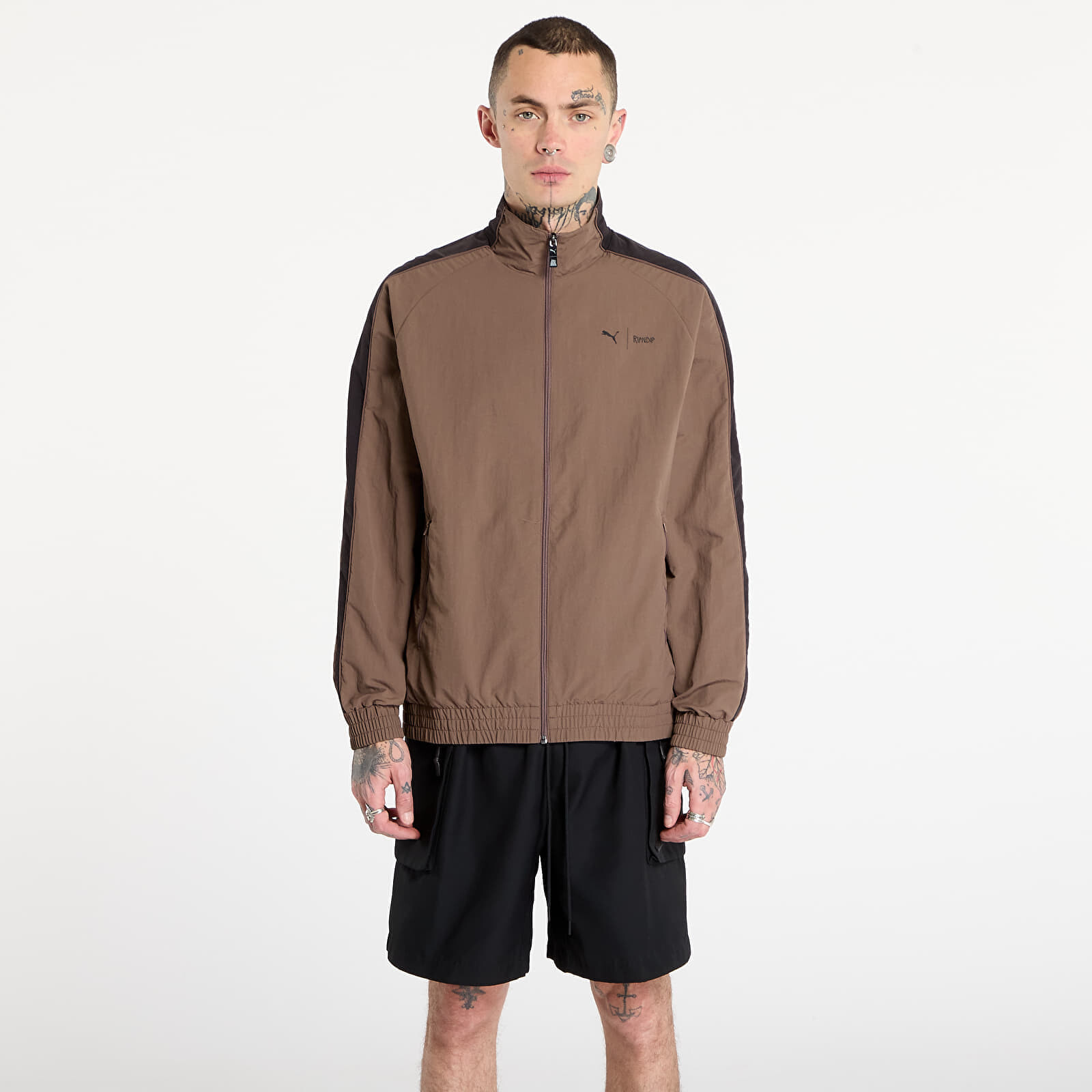 Jacket Puma x RIPNDIP T7 Oversized Track Jacket Flat Bronze S