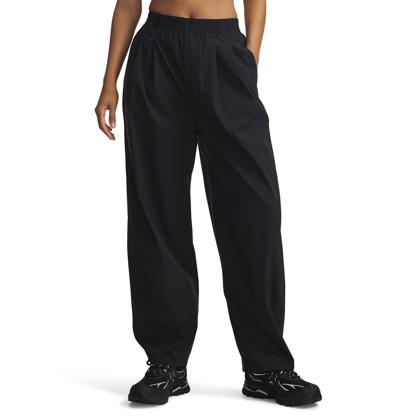 Pants Under Armour Unstoppable Wvn Pleat Pt Black L