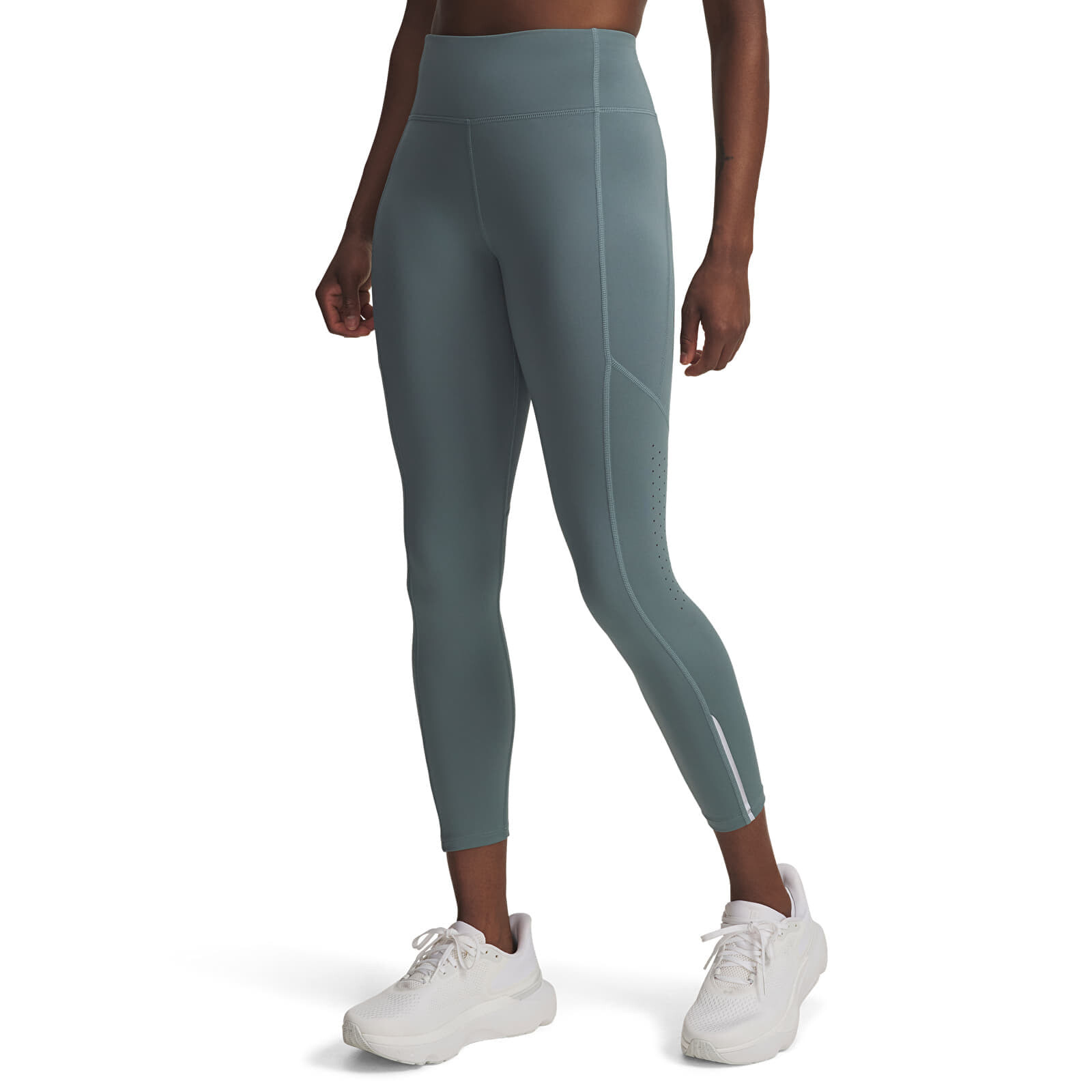 Pants Under Armour Launch Ankle Tights Blue XL