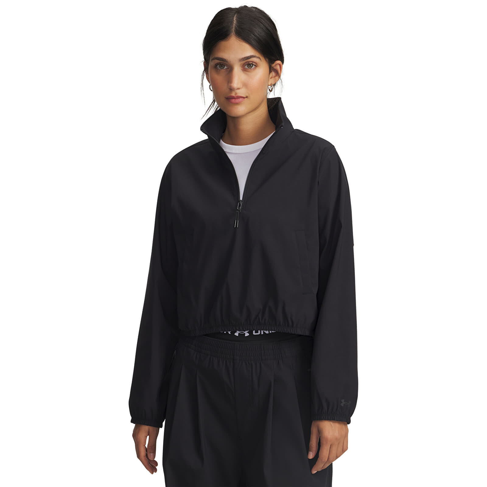 Sweatshirt Under Armour Unstoppable Wvn Pullover Black XS