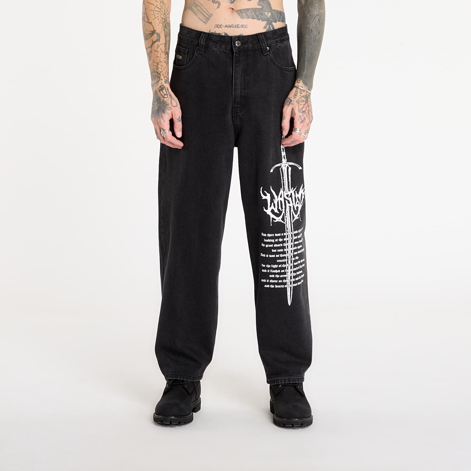 Pants Wasted Paris M Sword Casper Pant Faded Black 32