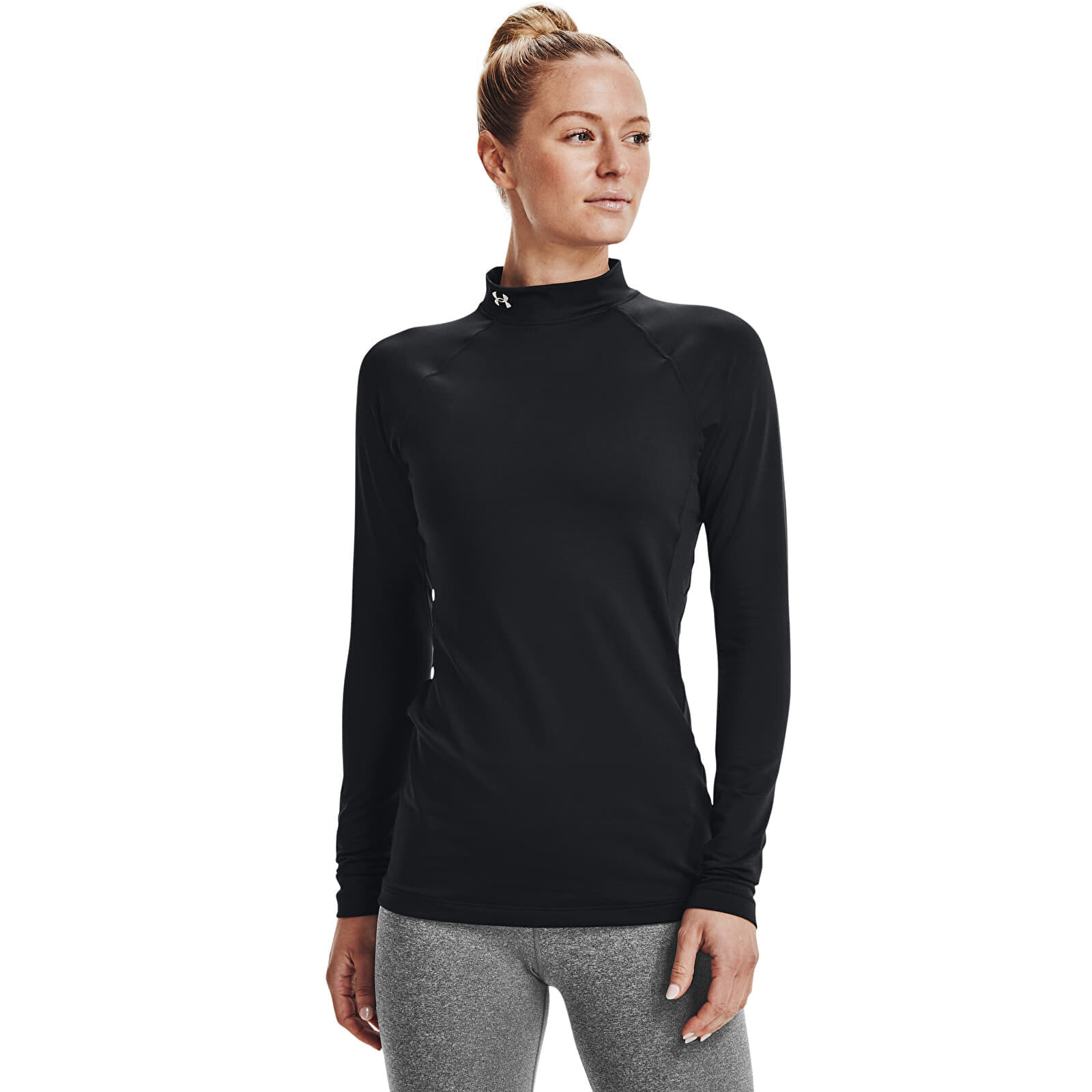 Sweatshirt Under Armour Cg Authentics Mockneck Black XS