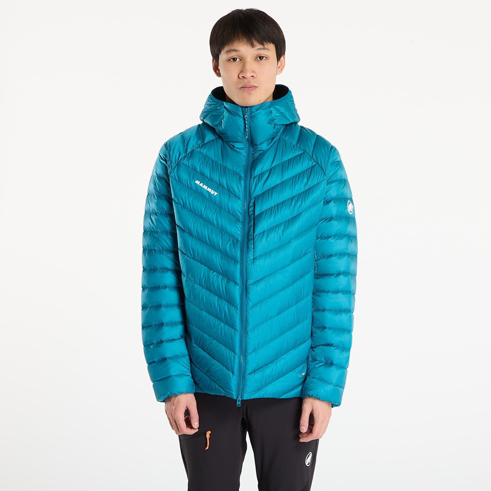 Jacket Mammut Broad Peak IN Hooded Jacket Men Deep Teal/ Black S