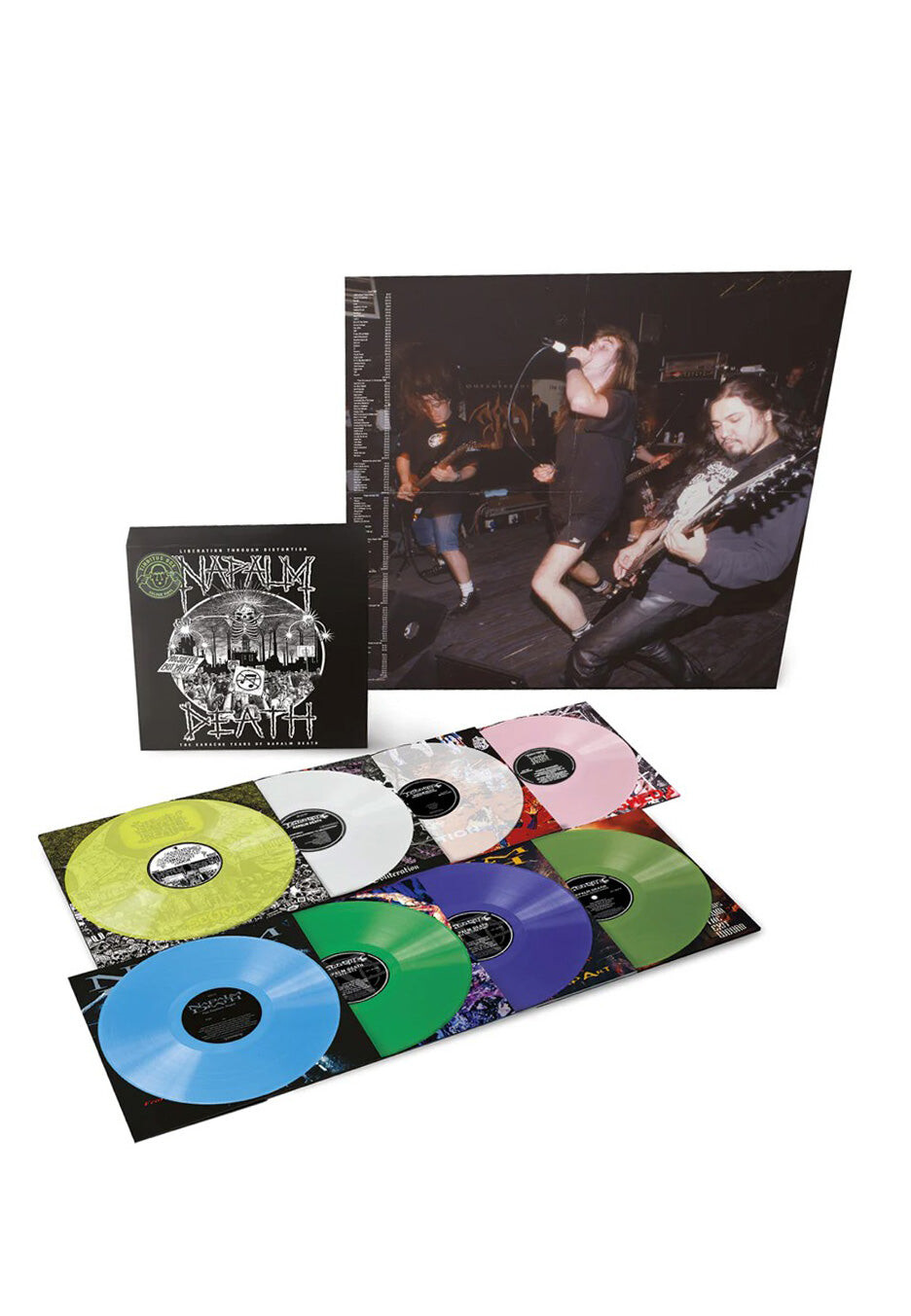 Napalm Death - Liberation Through Distortion: The Earache Years Of Napalm Death - 8 Vinyl Box