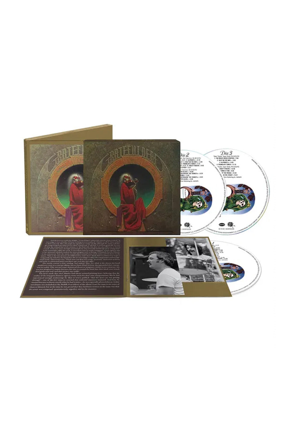 Grateful Dead - Blues For Allah (50th Anniversary) - Digipak 3 CD