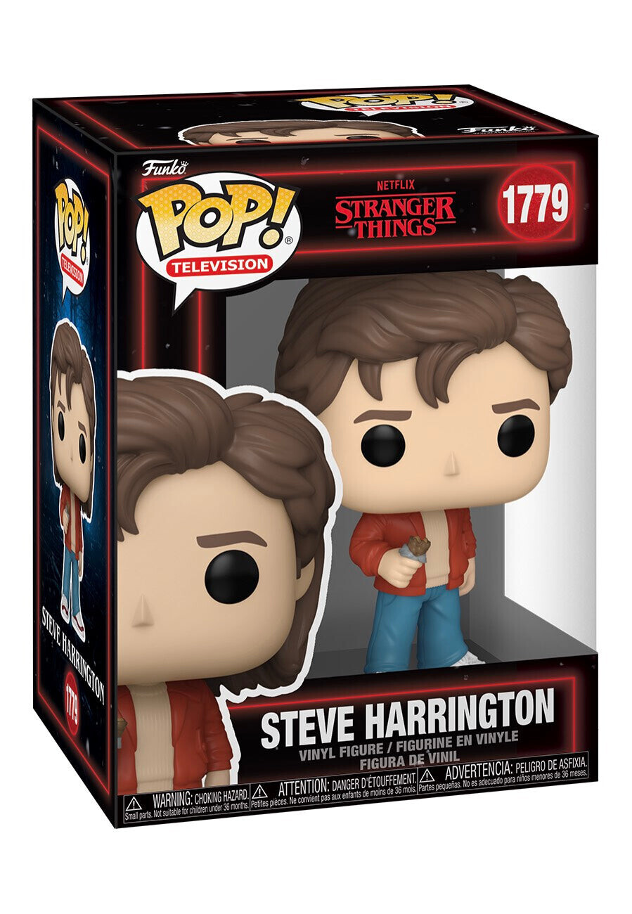 Stranger Things - V5ST Steve Harrington - Funko Pop - multicolored - Onesize - 100% PVC