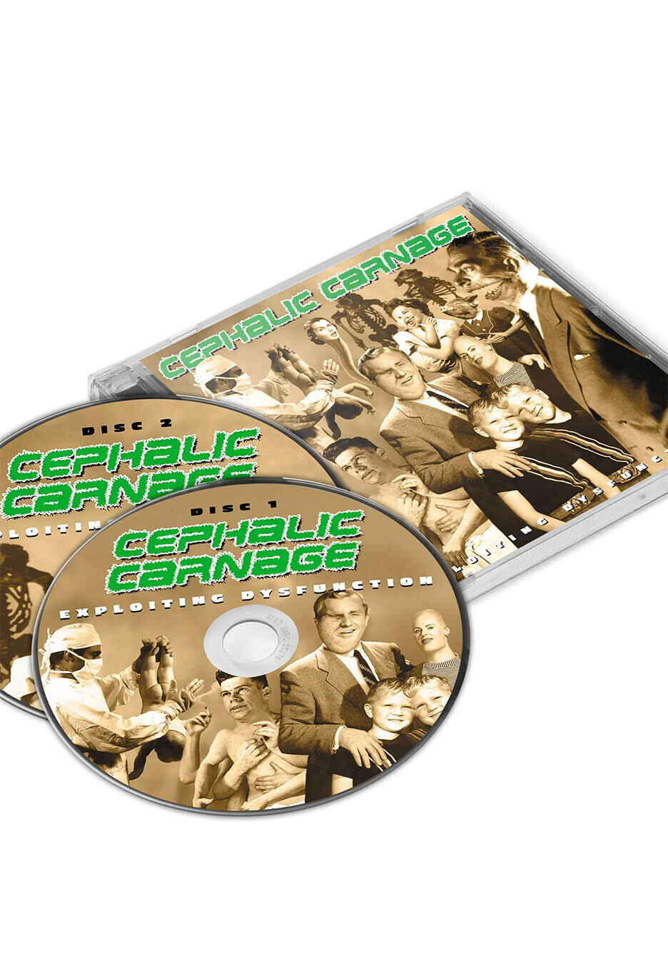 Cephalic Carnage - Exploiting Dysfunction (25th Anniversary Edition) - 2 CD