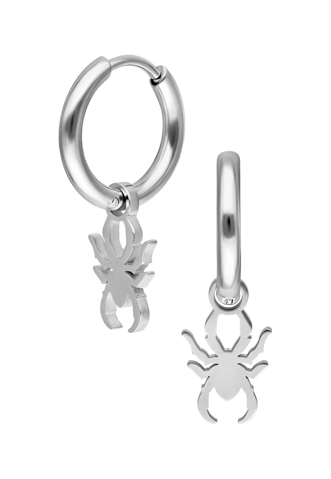 Wildcat - Mini Spider Silver - Earrings - gid://shopify/Metaobject/123897774317 - Onesize - Steel 316L