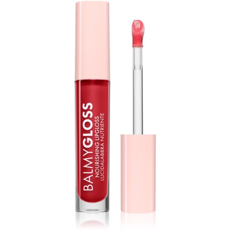 puroBIO Cosmetics BalmyGloss nourishing lip gloss shade 05 Vibrant Deep Pink 4.2 g