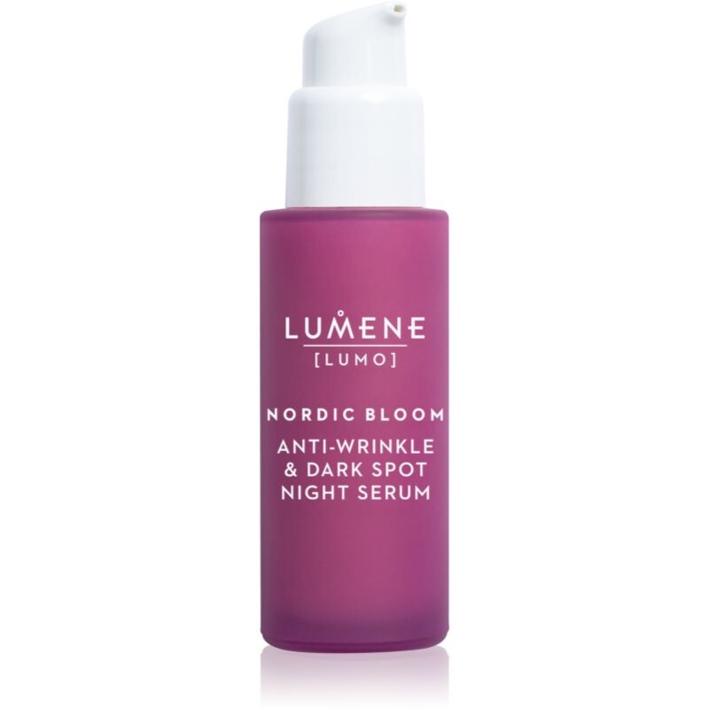 Lumene Nordic Bloom [LUMO] night serum to treat wrinkles and dark spots 30 ml