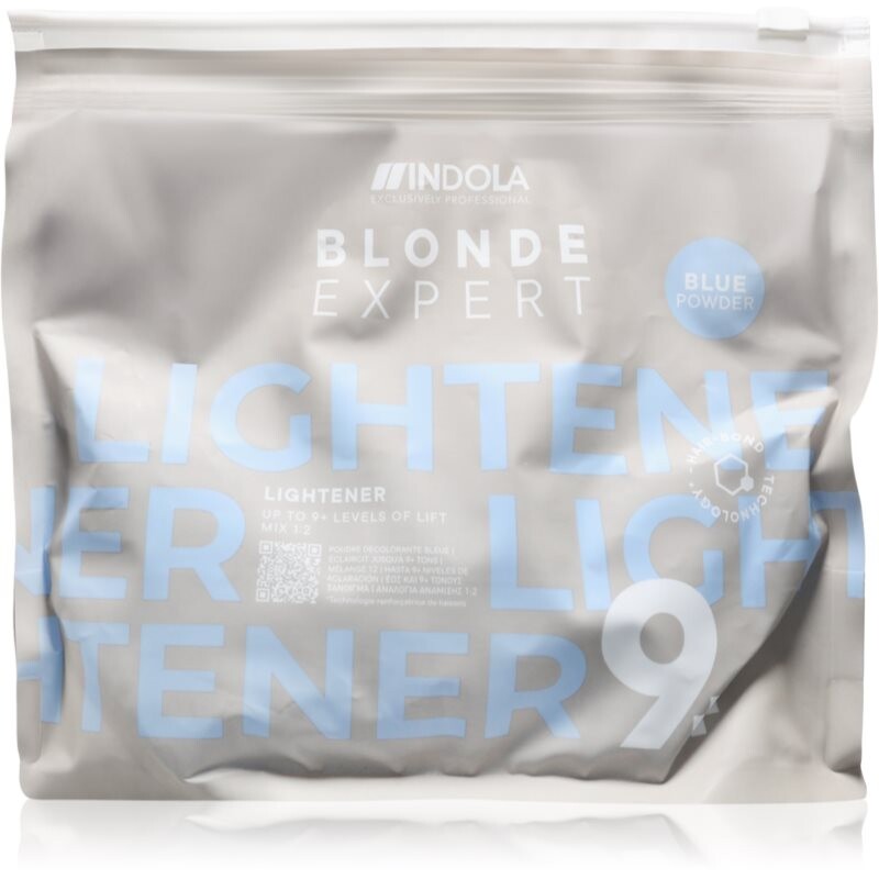 Indola Blond Expert Lightener 9+ lightening powder for blonde hair Blue 450 g