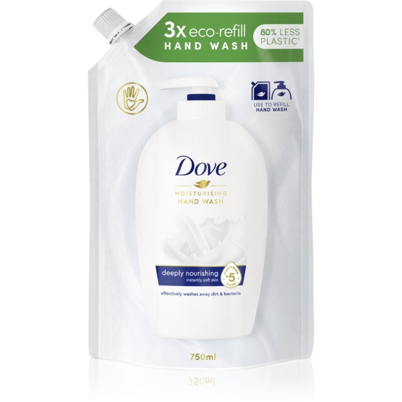 Dove Deeply Nourishing liquid soap refill 750 ml