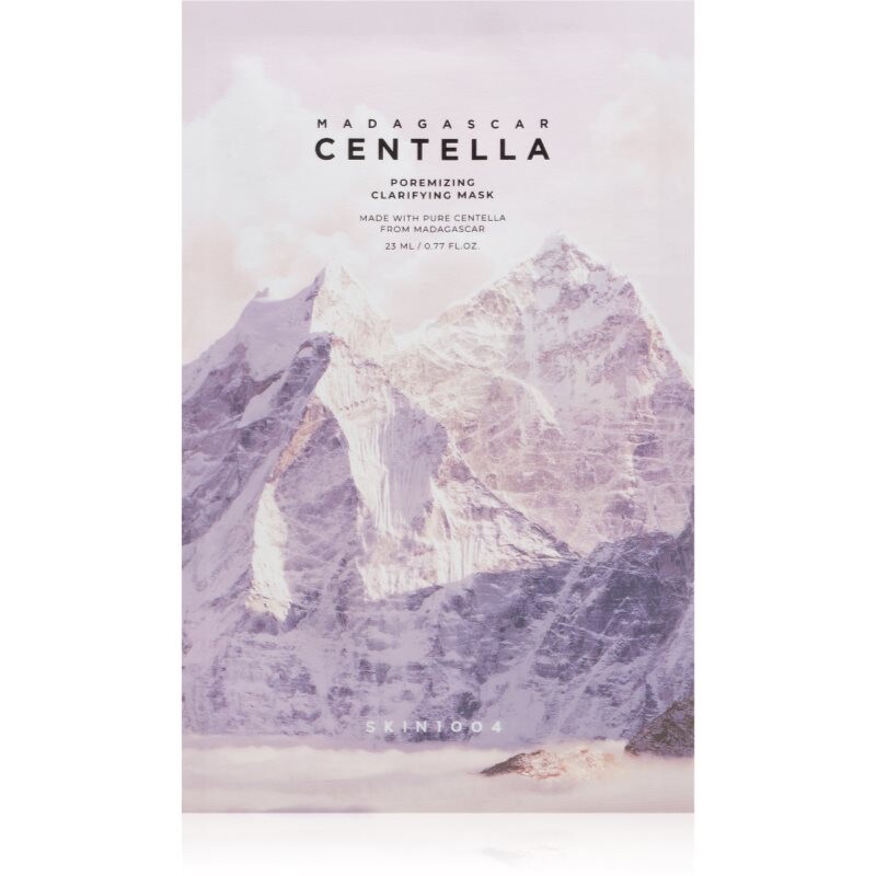 SKIN1004 Madagascar Centella Poremizing Clarifying Mask sheet mask to smooth skin and minimise pores 23 ml