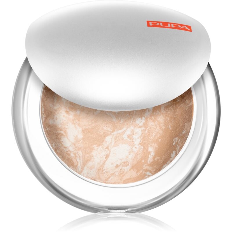 PUPA Milano Luminys baked mattifying powder shade 06 Biscuit 9 g