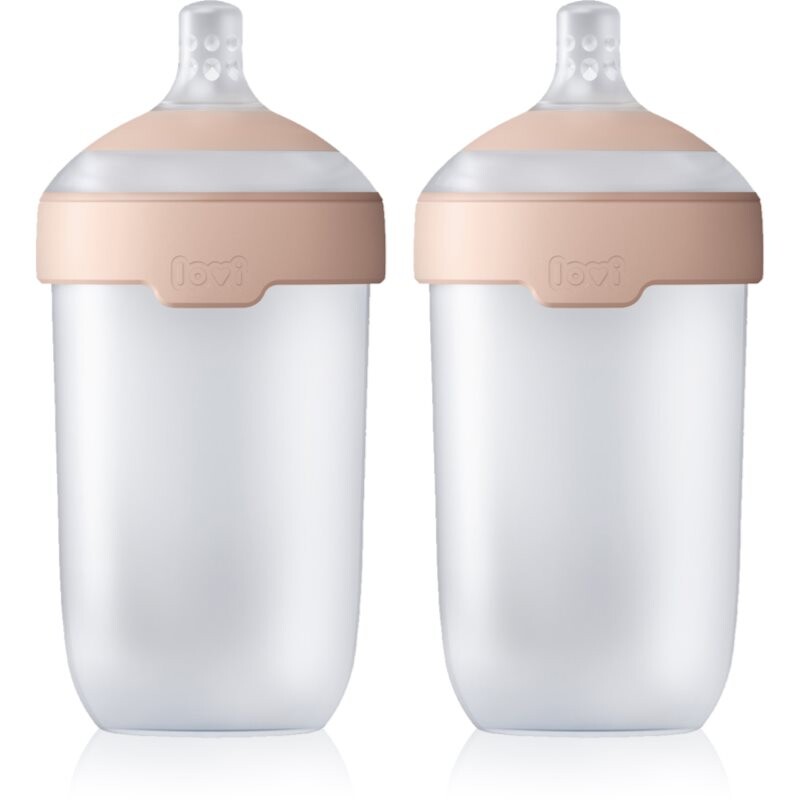 LOVI Mammafeel Bottle 250ml baby bottle 3 m+ 2x250 ml