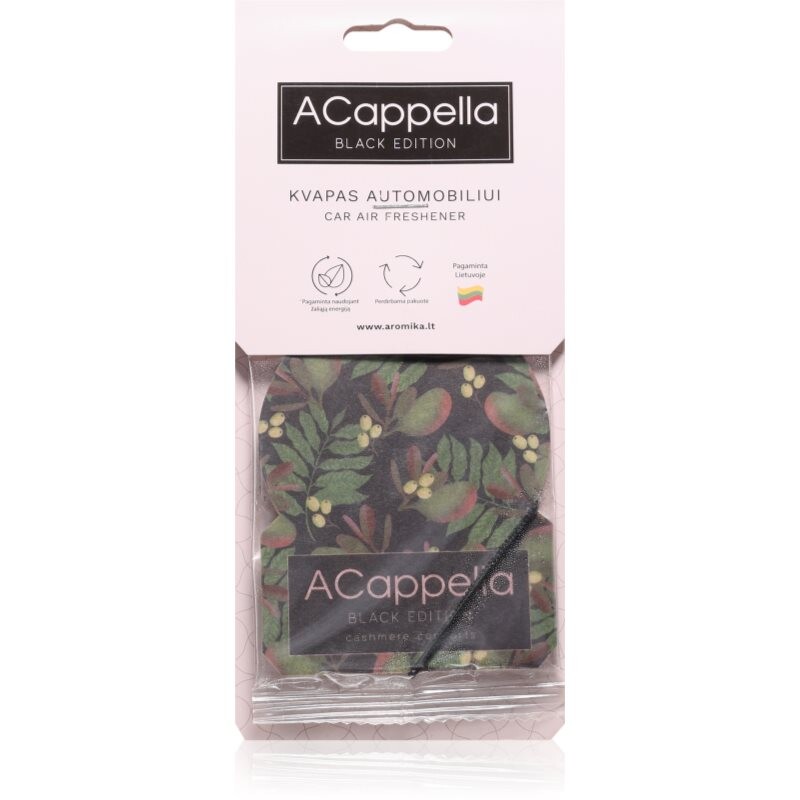 ACappella Black Edition car air freshener 1 pc