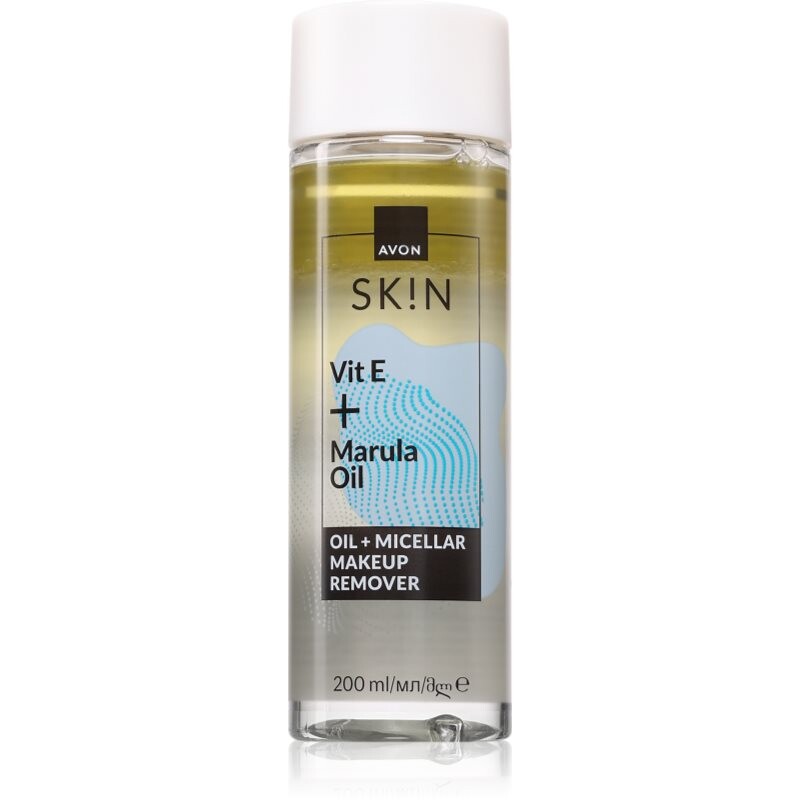 Avon Sk!n Vit E + Marula Oil bi-phase makeup remover 200 ml