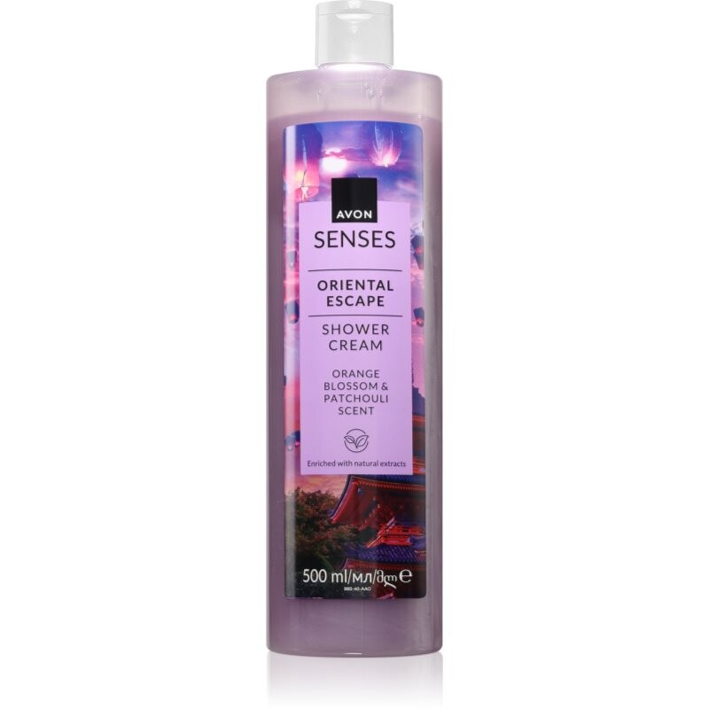 Avon Senses Oriental Escape shower cream with fragrance 500 ml