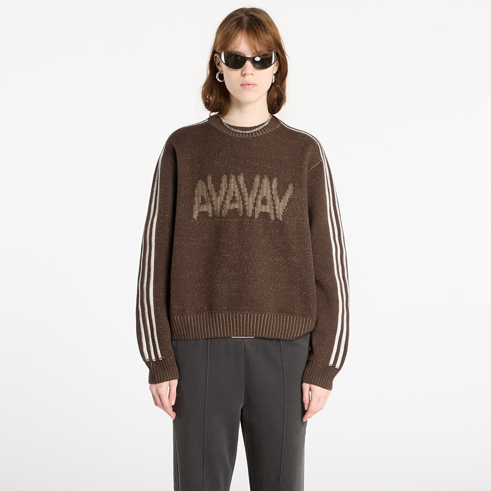 Sweater adidas x AVAVAV Sweater Umber/ Blabro S