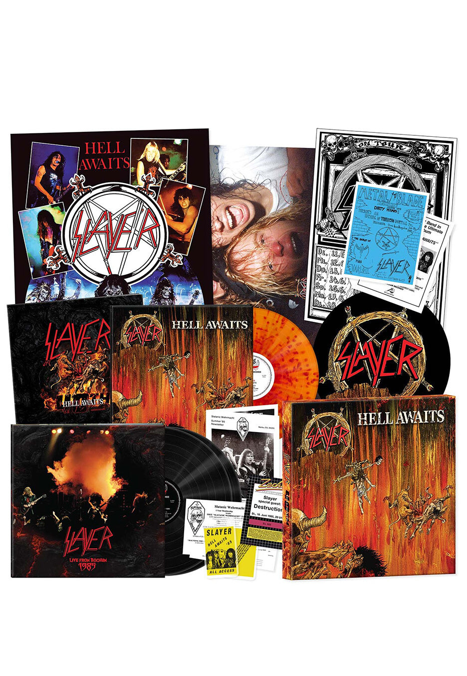 Slayer - Hell Awaits (40th Anniversary Edition) - 3 Vinyl Boxset