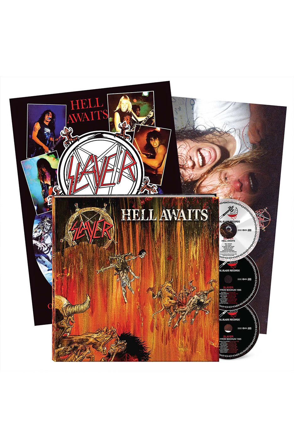 Slayer - Hell Awaits (40th Anniversary Edition) - 3 CD Earbook
