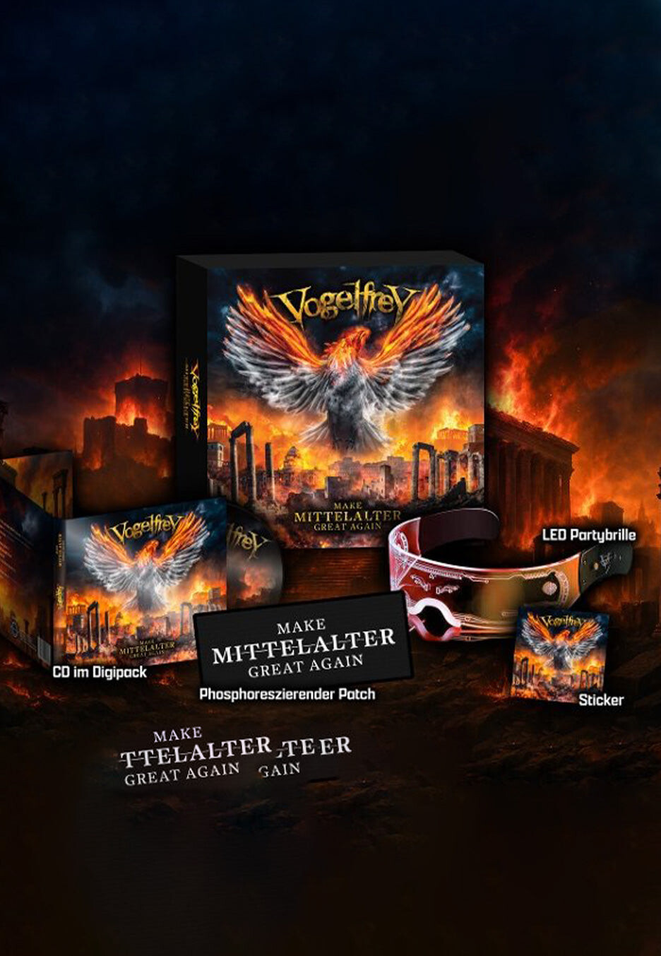 Vogelfrey - Make Mittelalter Great Again - CD Fanbox