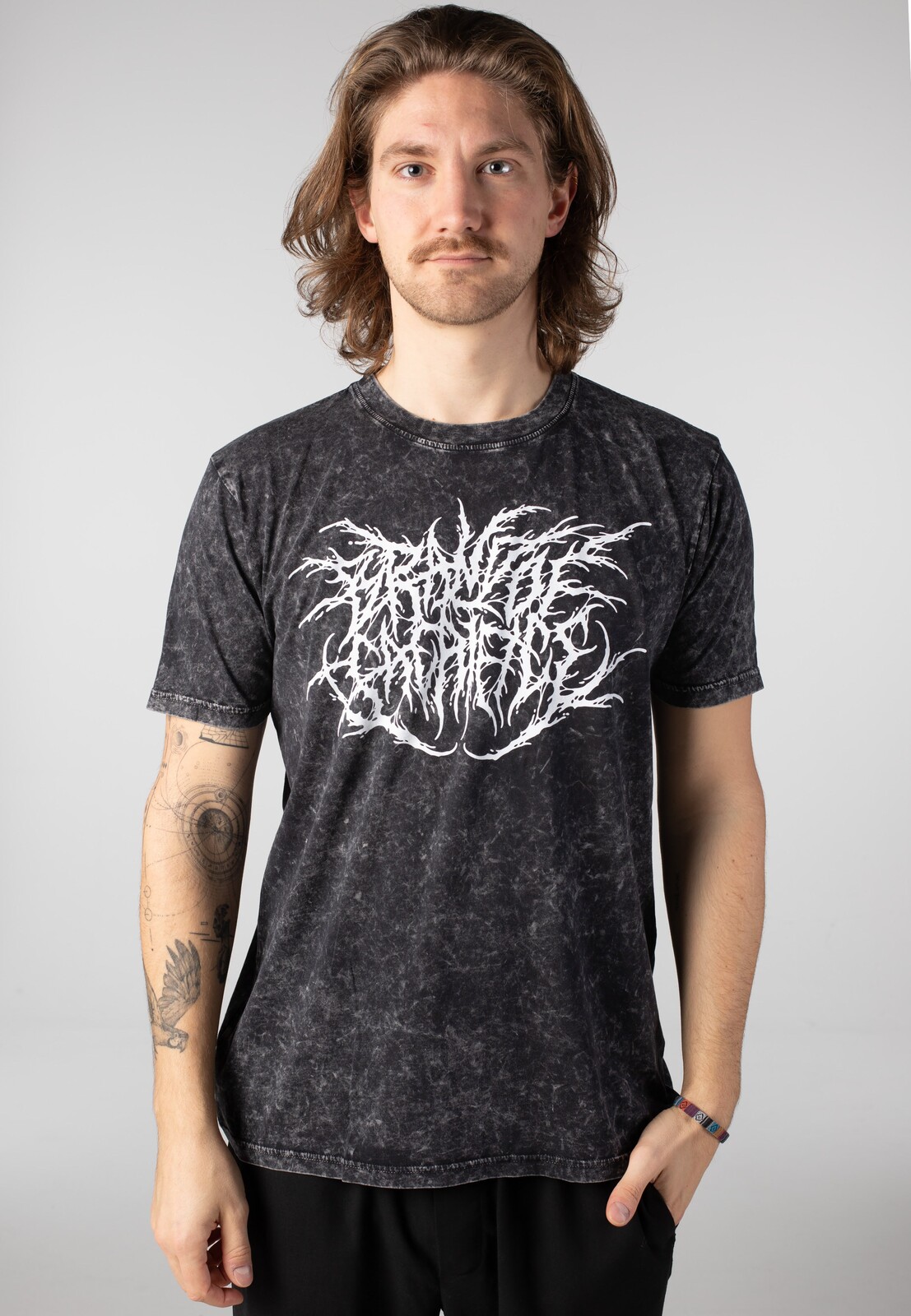 Brand Of Sacrifice - Exodus Acid Wash - T-Shirt - black - L - Jersey