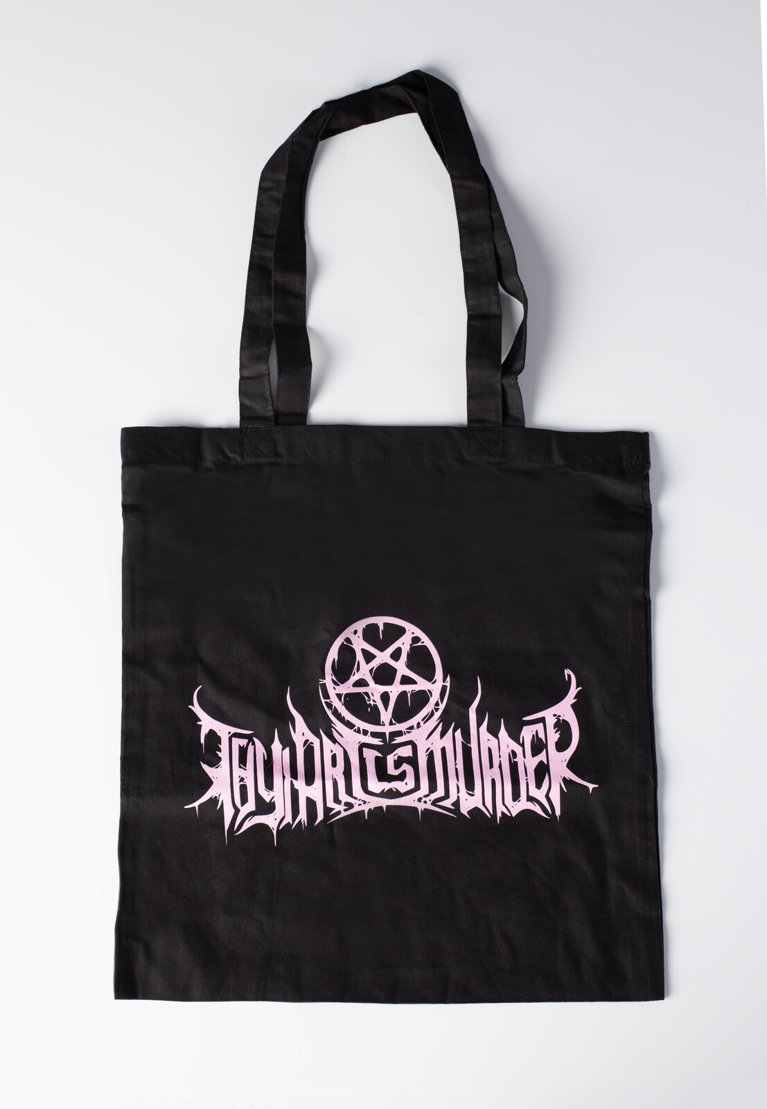 Thy Art Is Murder - Pink Logo - Tote Bag - black - Onesize - 100% Cotton