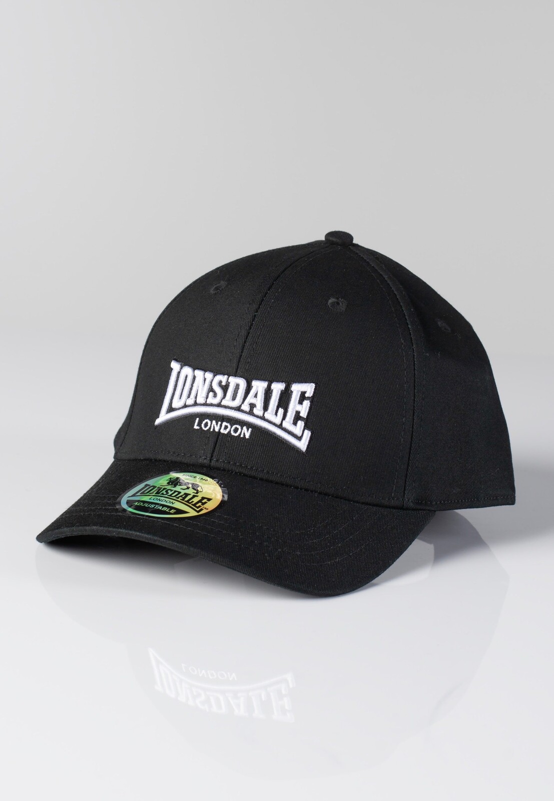 Lonsdale - New Classic Black/White - Cap