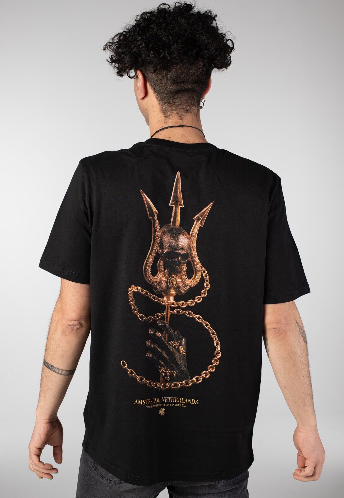 Parkway Drive - Amsterdam Pop Up 2025 - T-Shirt - black - L - 100% Cotton,Jersey